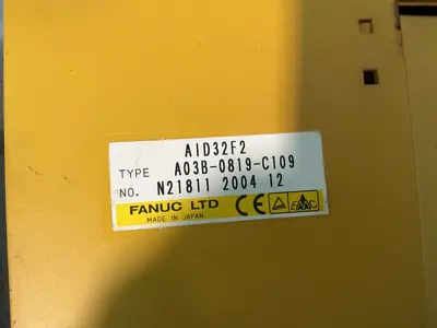 Used FANUC A02B0323C205, A03B0819C109 Input / Output Modules Ohio US | HGR 24 #1345392