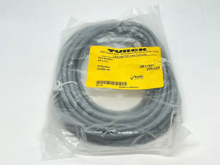 New | in-Stock Turck WK 4.6T-6 Disconnects Michigan US | Maverick Industrial Sales #1392022