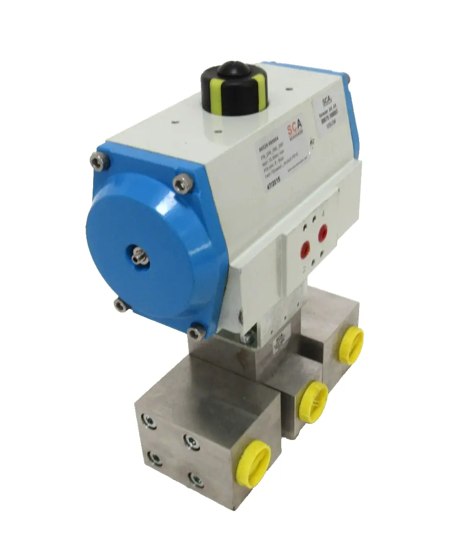 NEW SCA SCHUCKER 80529-000004 PNEUMATIC ACTUATOR PN-DW-080-090