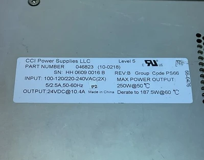 NEW CCI POWER SUPPLIES 046823