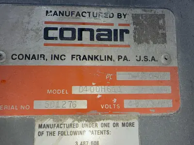 Used CONAIR D400H611 Misc Plastics Equipment Ohio US | HGR 24 #1229503