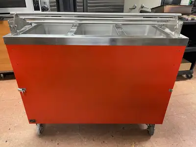 Used Duke Manufacturing E303-25PG Steam Tables (Food) Illinois US | Falcon Restaurant Supply #1374932
