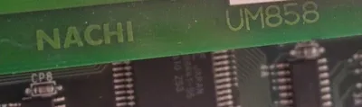 USED NACHI UM858 CONTROL BOARD W/ UM873 PROCESSOR
