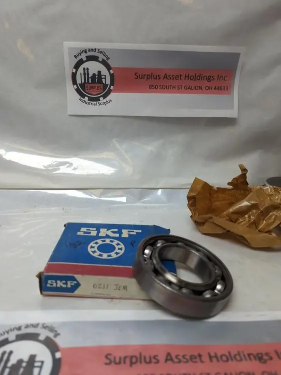 New | in-Stock SKF 6211 JEM Bearings | Surplus Asset Holdings #1190624
