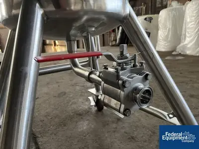 USED GS Stainless, Inc. 100 Liter GS Stainless Receiver Tank, S/S, 15#