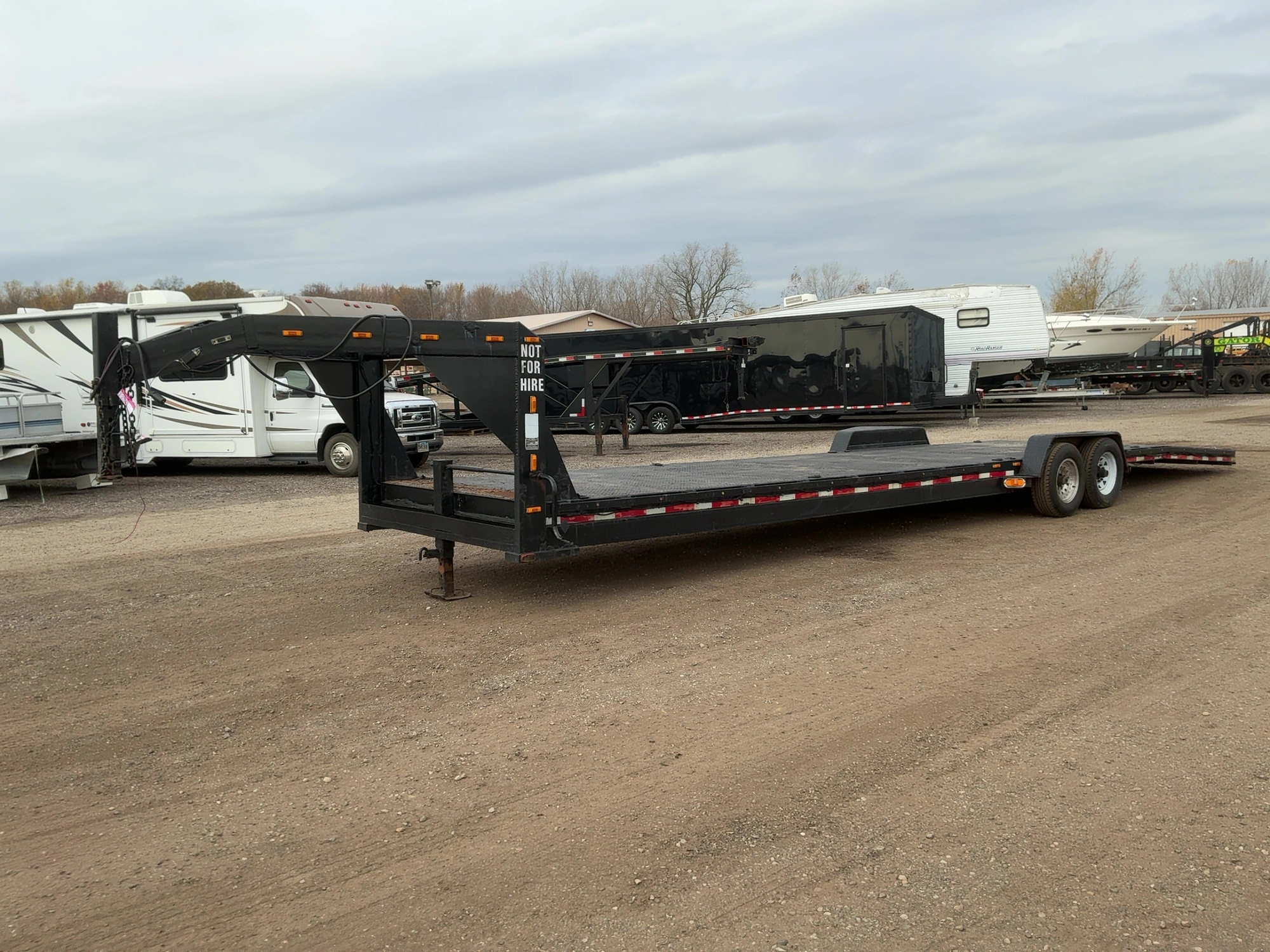Used 2006 KAUFMAN 36' TANDEM AXLE GOOSENECK Gooseneck Cargo Trailers Michigan US | Miedema Asset Management Group #1769393