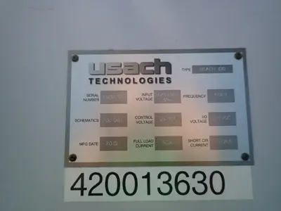USED USACH TECHNOLOGIES USACH 100S1