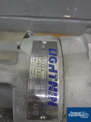 USED Lightnin .33 HP Lightnin Pneumatic Agitator, Model EV5P