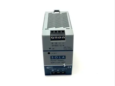 Used SOLA SDP 2-24-100T,SDP2-24-100T DIN Rail Power Supplies Michigan US | Maverick Industrial Sales #1391956