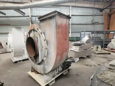 Fan Blower Housing w/ fan blades 25 hp est.