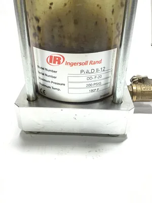 USED INGERSOLL RAND PNLD II-12 (VERIFIED FROM NAMEPLATE)