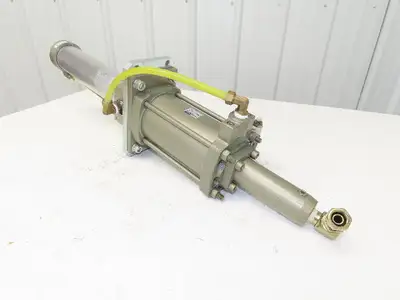 Parker Taiyo SMC PBE3-40 High Power Air-Oil Booster w/Pneumatic-Hyd Converter