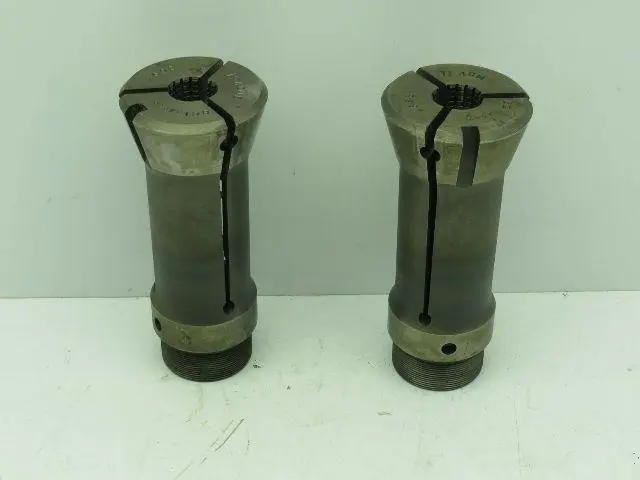 ACME Serrated Grip Collet .698" x 1-1/4" Round BCI 12520  Lot of 2