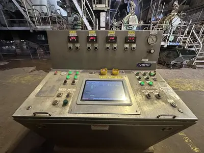 110" (2.8M) VOITH FOURDRINIER PAPER MACHINE (LBM) MFG 2001 LINERBOARD / TUBE & CORE – TANDEM NIPCOFLEX SHOE PRESSES - 72"(1.8M) DIAMETER DRYERS