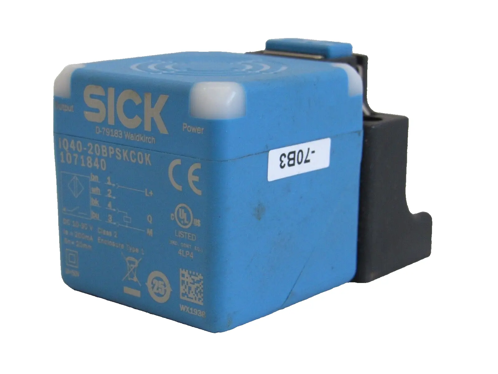 NEW SICK IQ40-20BPSKC0K PROXIMITY SWITCH 1071840 10-30V IQ4020BPSKC0K