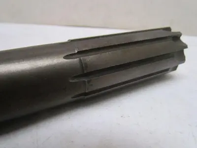 Brubaker 1-7/16" 1.4375 #4MT Morse Taper Shank Reamer 10pt Straight Flute USA