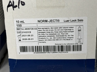 Used _UNKNOWN_ _UNKNOWN_ Syringes Rhode Island US | Federal Equipment Company #1347614