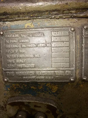 Used MONARCH 36NN Engine Lathes California US | Machinery Network #1369505