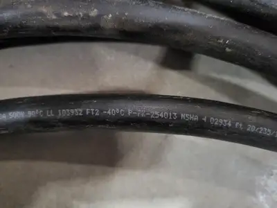 SOOW Power Cord 12 AWG 3 Conductor 600V
