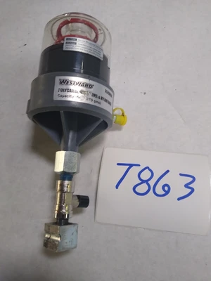 USED Westward polycarbonate bowl and nylon base grease reservoir
