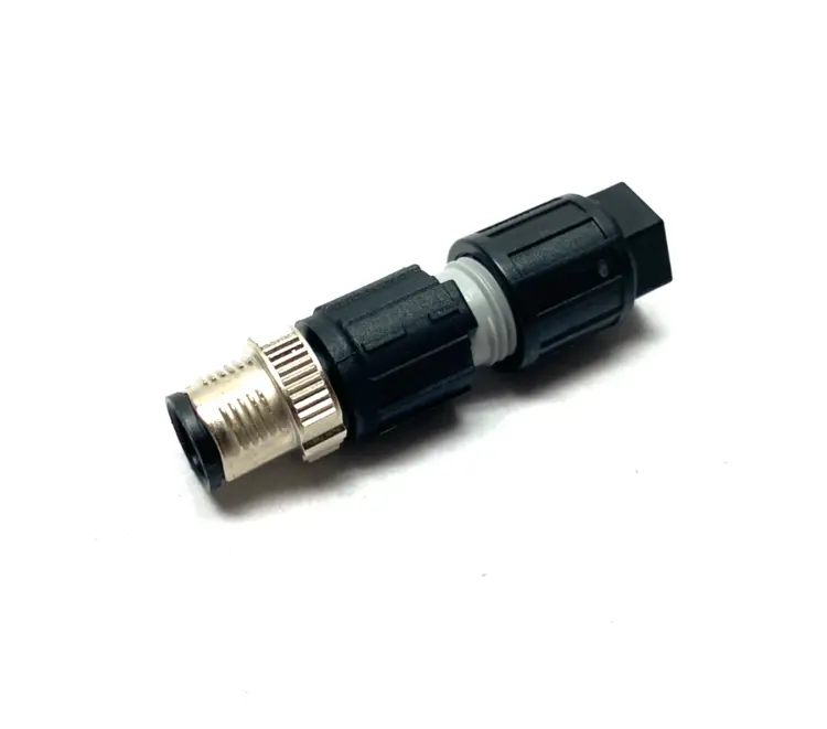 Used SMC FIELD WIREABLE CONNECTOR M12 4-PIN QUICKON Connector Accessories | Maverick Industrial Sales #1105671