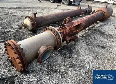 USED GMW, Inc. 1,024 Sq Ft GMW Heat Exchanger, 316L S/S, 100/100#
