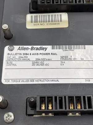 Used ALLEN-BRADLEY ALLEN-BRADLEY 2094-PR6 SER A Servo Drives | ND Industrial Surplus #1214438