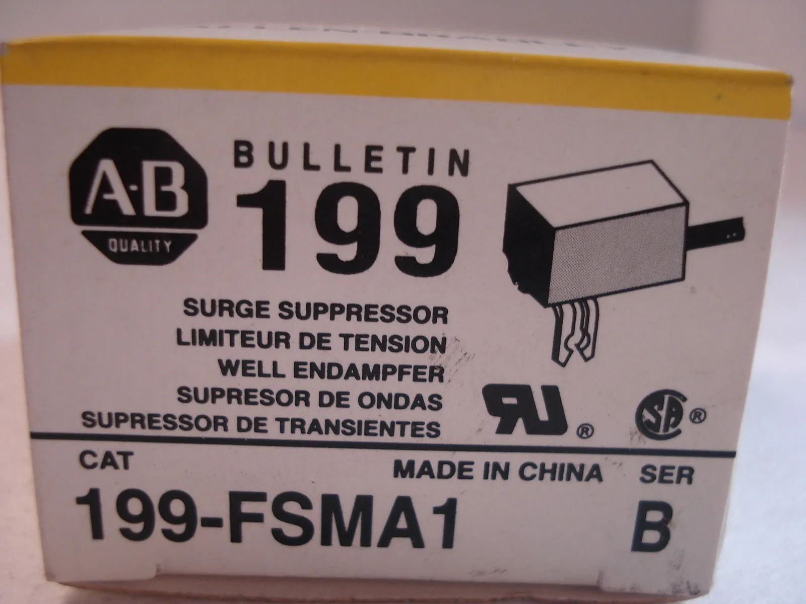 NEW ALLEN BRADLEY 199-FSMA1 SER. B 199FSMA1