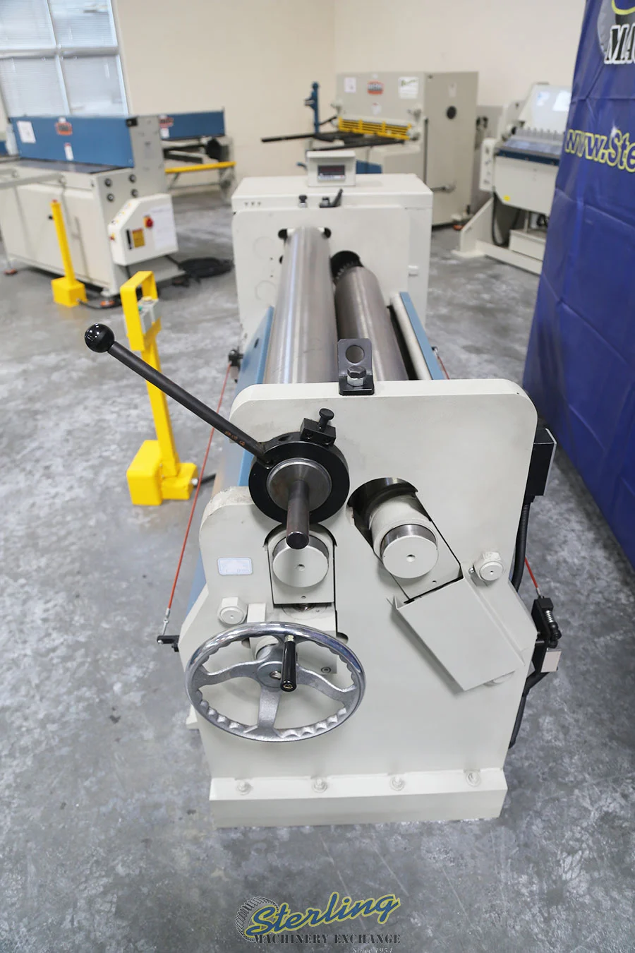 New | in-Stock BAILEIGH PR-403 Plate Bending Rolls including Pinch California US | Sterling Machinery Exchange #1465799