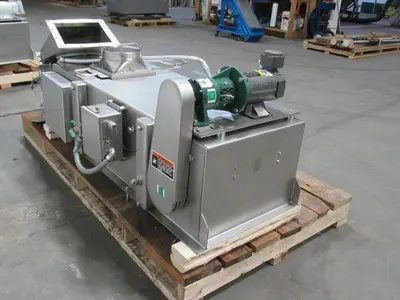 Merrick 950 Stainless Food Grade Weigh Feeder Belt Scale Conveyor Gravimerik