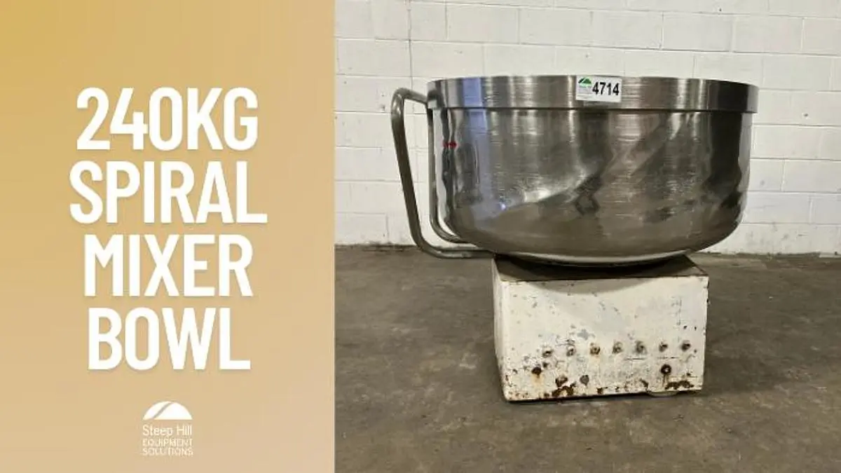 240kg Spiral Mixer Bowl
