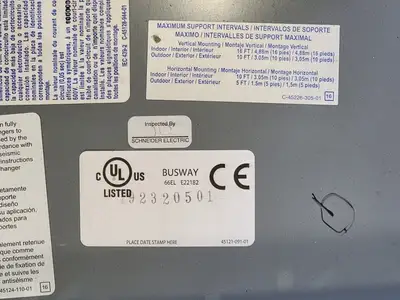 NEW SQUARE D AF2525G36OES11O14B11