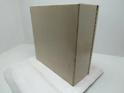 20x20x7" Steel Electrical Enclosure Box Cabinet w/Backplate Panelview Pushbutton