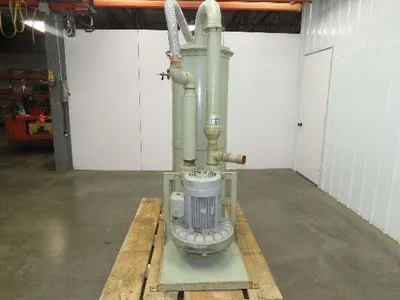 Kraemer KTM HV-300 Dust Collector High Vacuum 10Hp 230/460V 100" Vacuum