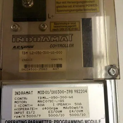 USED INDRAMAT TDM 1.2-050-300-W1-000