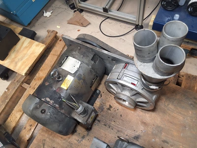 SONIC AIR SYSTEMS 376685Y53461 CENTRIFUGAL BLOWER 2850RPM 10HP 3PHASE 190/380V 29/14.5AMP 50HZ