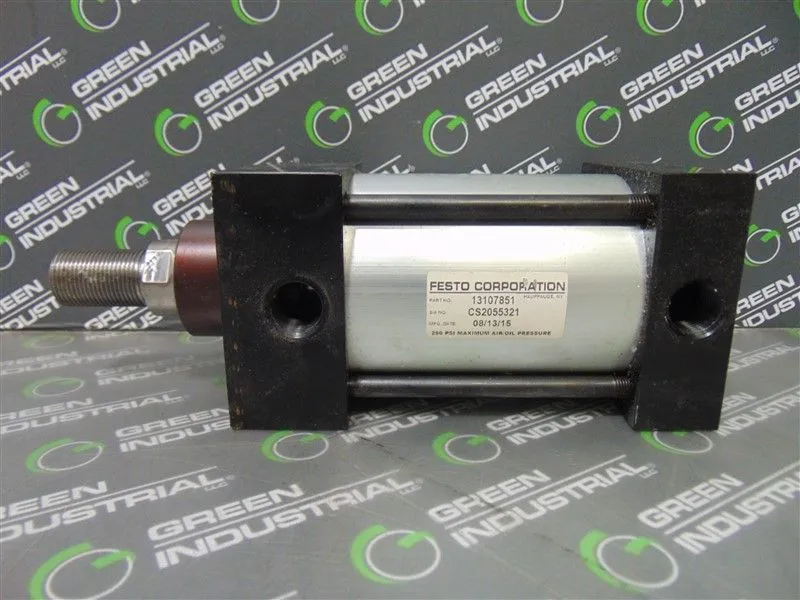 Festo 13107851 Pneumatic Cylinder CS2055321 Used