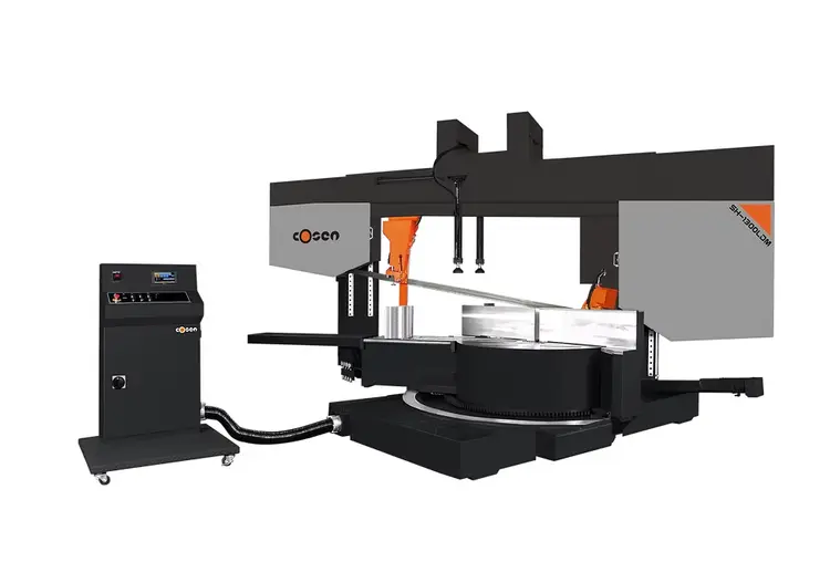 New | Build-to-Order COSEN SH-1300LDM Horizontal Dual Column Band Saws Texas US | Hillary Machinery 1 #158358