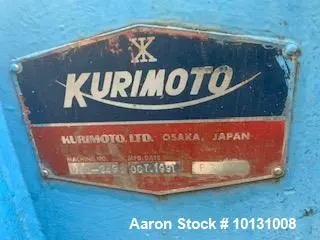 Heavy-Duty 1500L Kurimoto Sigma Blade Mixer – 304 SS, Jacketed, Double Arm Kneader