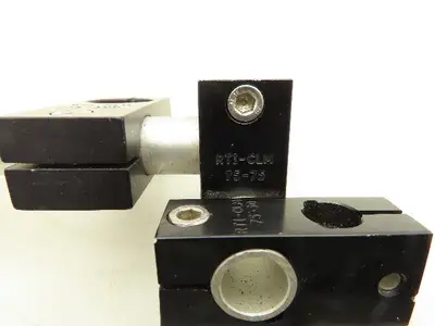 Robo-Tool RTI-CLM Cylinder Cross Clamp Block Assembly 75-100, 75-75, 75-50