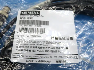 NEW SIEMENS 6GT2891-4FH50 CABLE 5M 6GT28914FH50