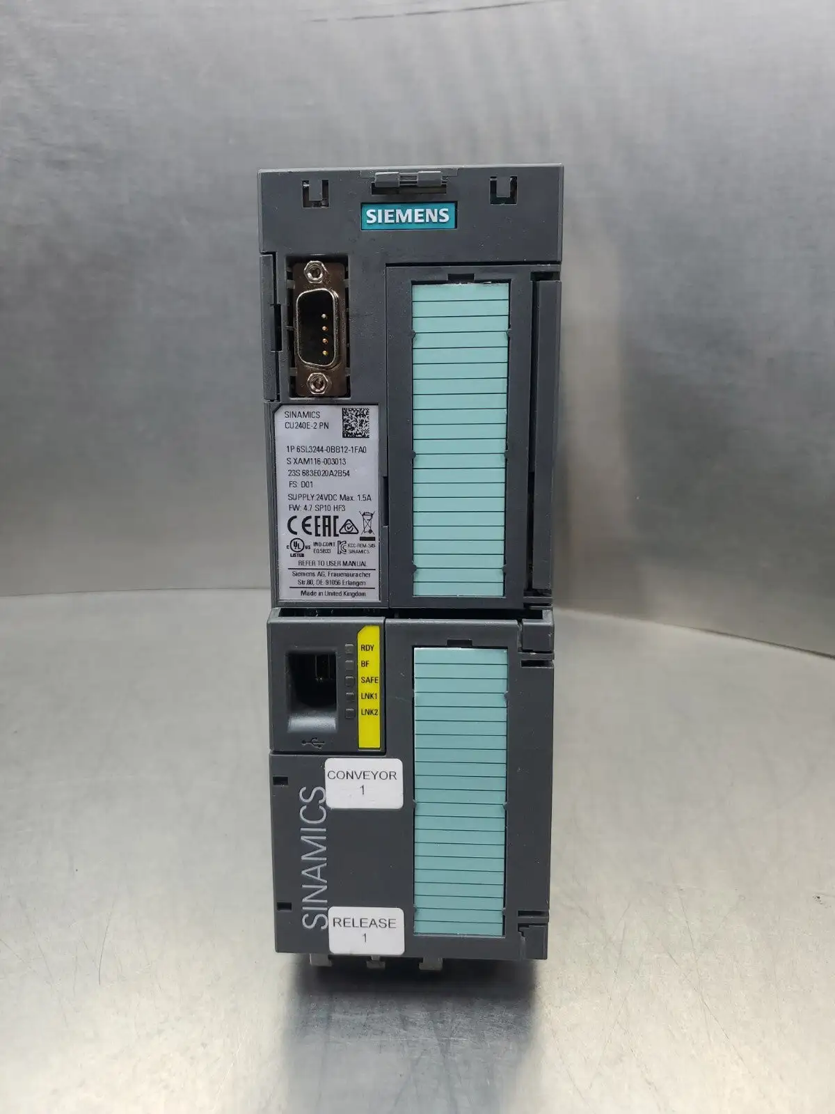 USED Siemens SINAMICS