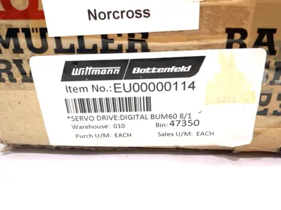 USED BAUMÜLLER SERVO DRIVE POWER MODULE 351981