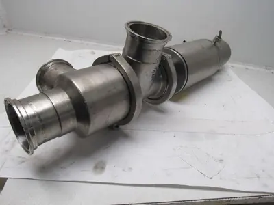 APC 3" 3A Air Operated Sanitary Divert Valve