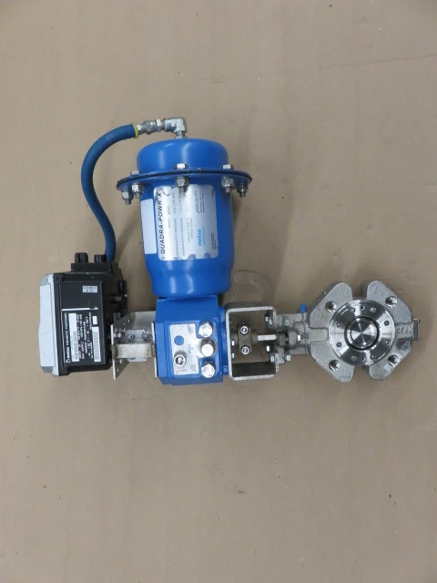 Jamesbury 2"-150 Butterfly Valve with Actuator and Positioner , Unused Spare Room