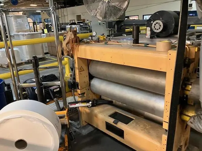 Used 2008 42” SAUERSSIG MATCH STEEL EMBOSSER _UNKNOWN_ Embossing Machines | Paper Converting Equipment #395870