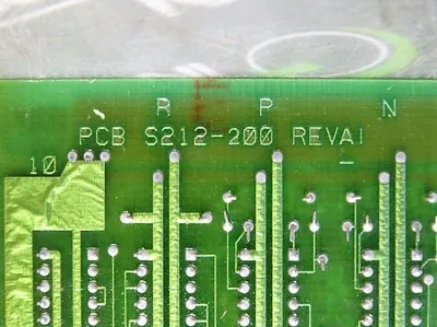 Gould Modicon S212-200 Control Board Rev. A Used