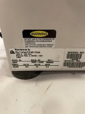 Barnstead 4625 Lab-Line Tilter Shaker