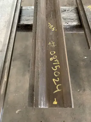 6'6"(78")PRESS BRAKE TOP GOOSE NECK MALE DIE. STOCK # 0875024