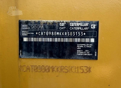 Used 2019 CATERPILLAR 980M Wheel Loaders Colorado US | ABN Services #1339187
